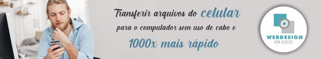 Transferindo arquivos do celular para o PC sem uso de cabo e 100x mais rÃ¡pido